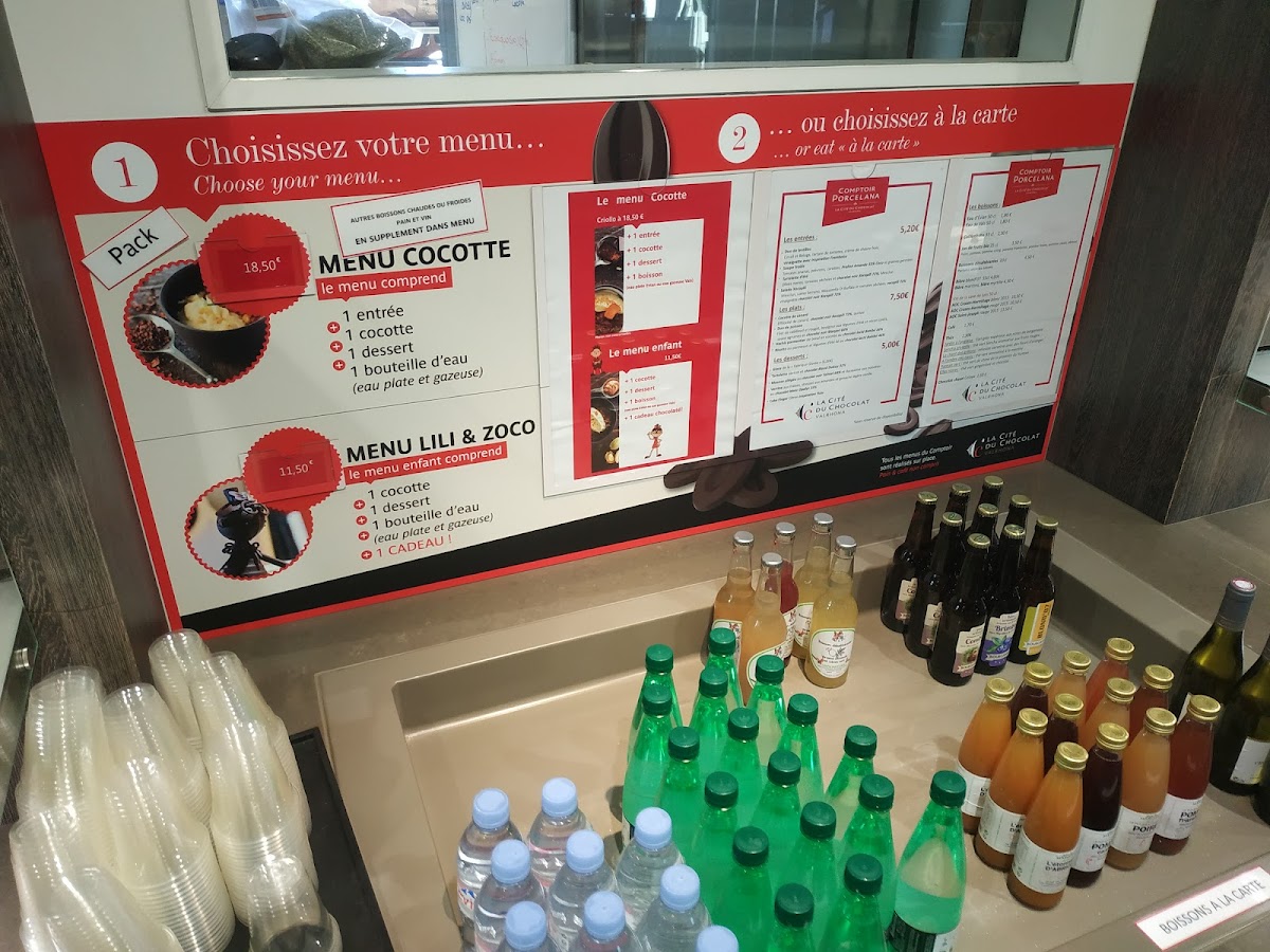 Menu Comptoir Porcelana Cite Du Chocolat Valrhona-6